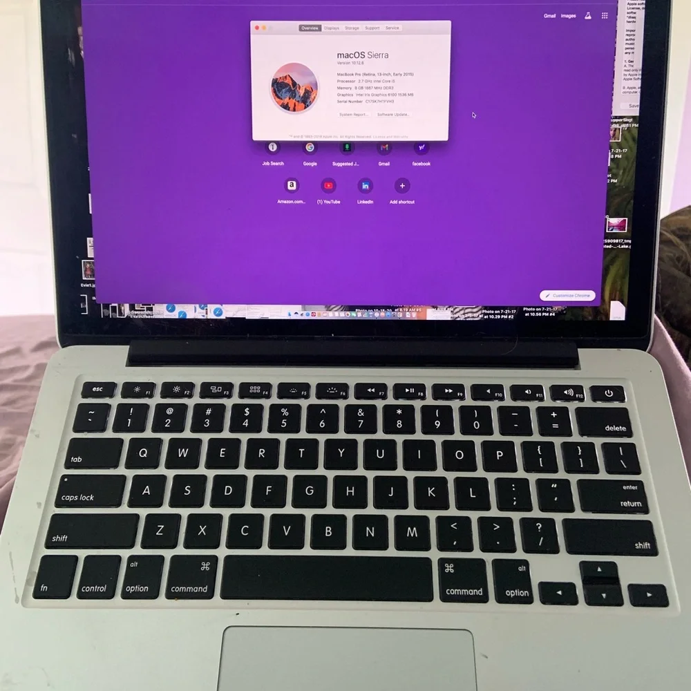 Apple MacBook Pro with Silver Finish